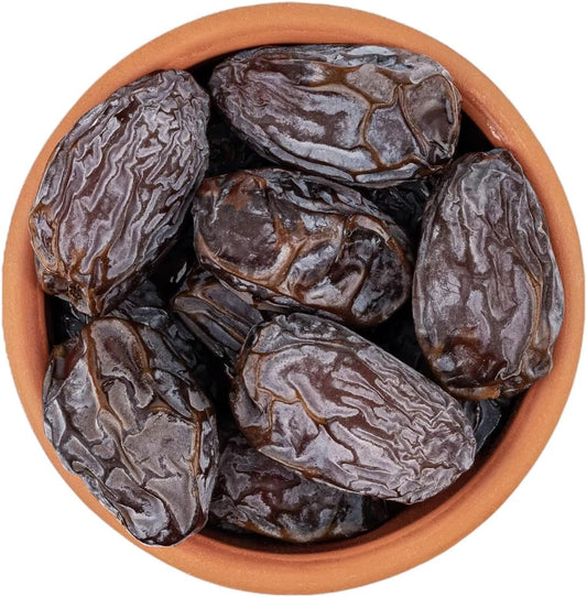 Sunnah Shop® jumbo Medjool Dátiles 300 g de Palestina - Dátiles Medjoul | Dulce de miel de cosecha fresca | Sabor a caramelo único | 100% natural | SIN aditivos | Vegano